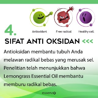 Fungsi Essenzo Lemongrass Essential&nbsp;Oil