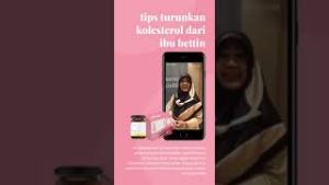 Testimoni menurunkan kolesterol dan berat badan secara&nbsp;praktis