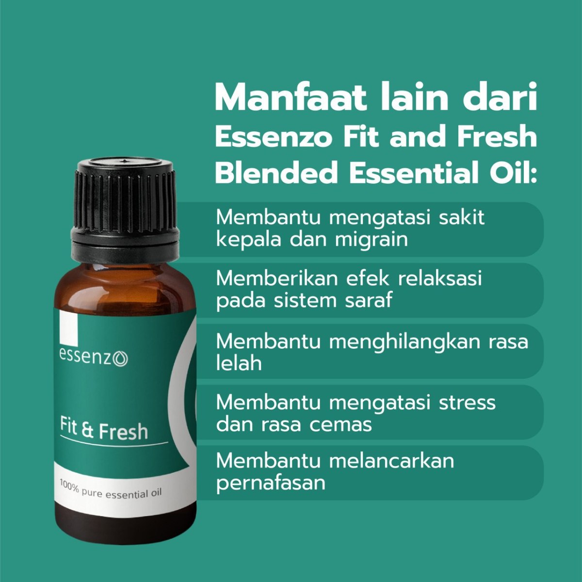 Keunggulan blend oil fit & fresh dalam mengatasi flu & sakit&nbsp;kepala