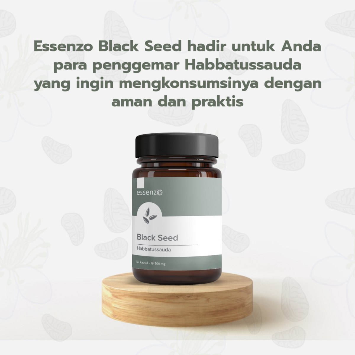Manfaat Konsumsi Essenzo Black Seed untuk penggemar&nbsp;Habbatussauda