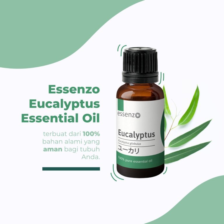 Khasiat Essenzo Eucalyptus Essential&nbsp;Oil