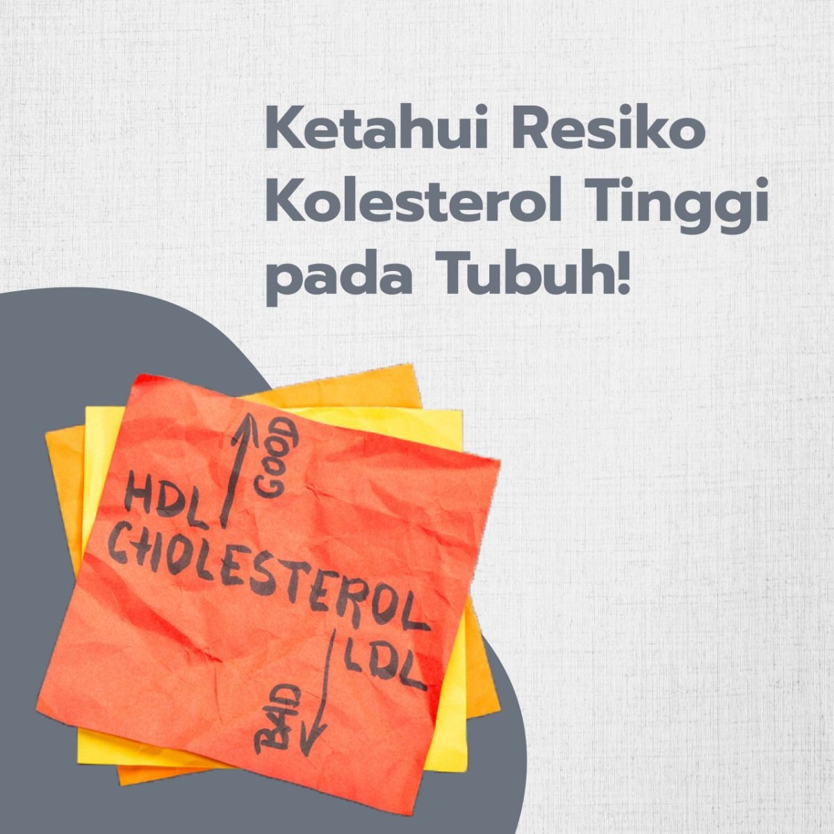 Ketahui Resiko kolesterol&nbsp;Tinggi