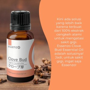 Manfaat Besar Essenzo Clove Bud Essential Oil dalam Botol&nbsp;Kecil