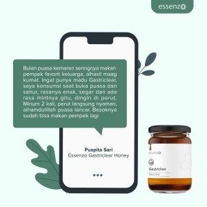 testimoni esenzo gastriclear honey atasi asam lambung