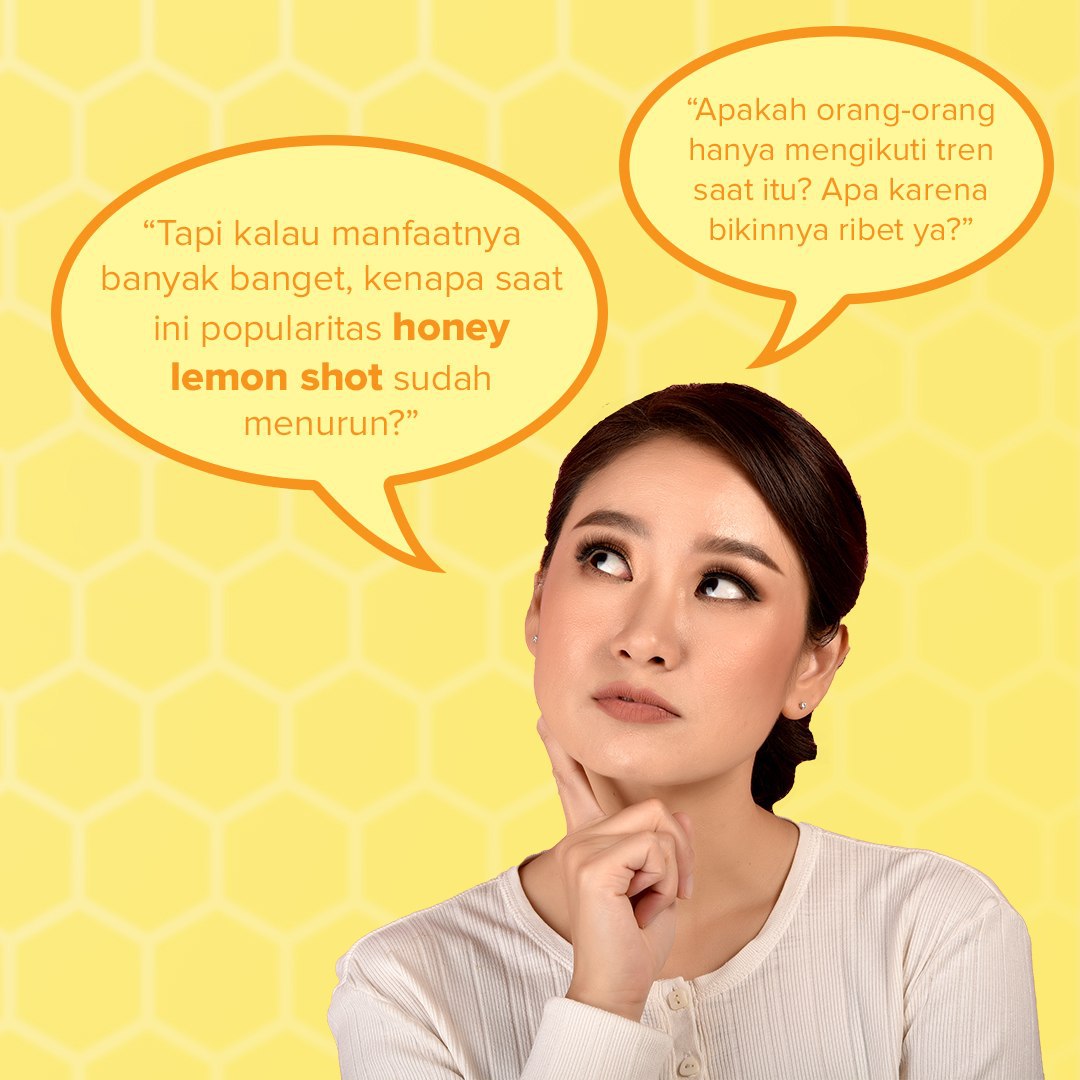 Membuat Honey Lemon Shot&nbsp;Praktis
