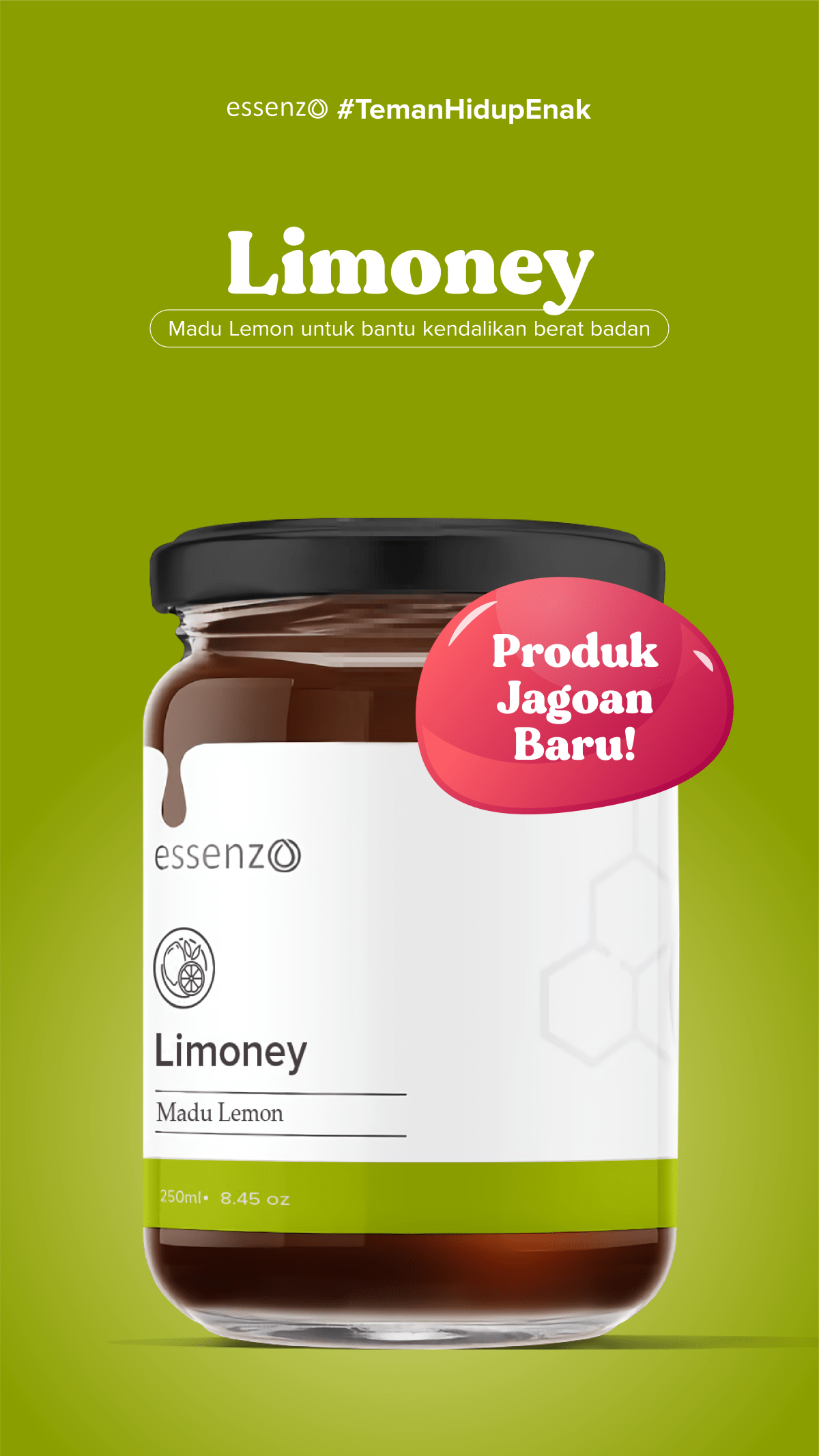 Essenzo Limoney Honey Turunkan Berat Badan Dengan Cara Praktis&nbsp;Alami