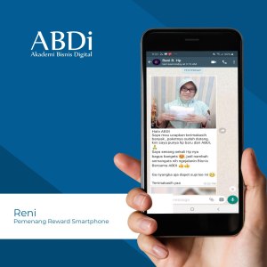 Akademi Bisnis Digital ABDi memberikan Reward&nbsp;Smartphone